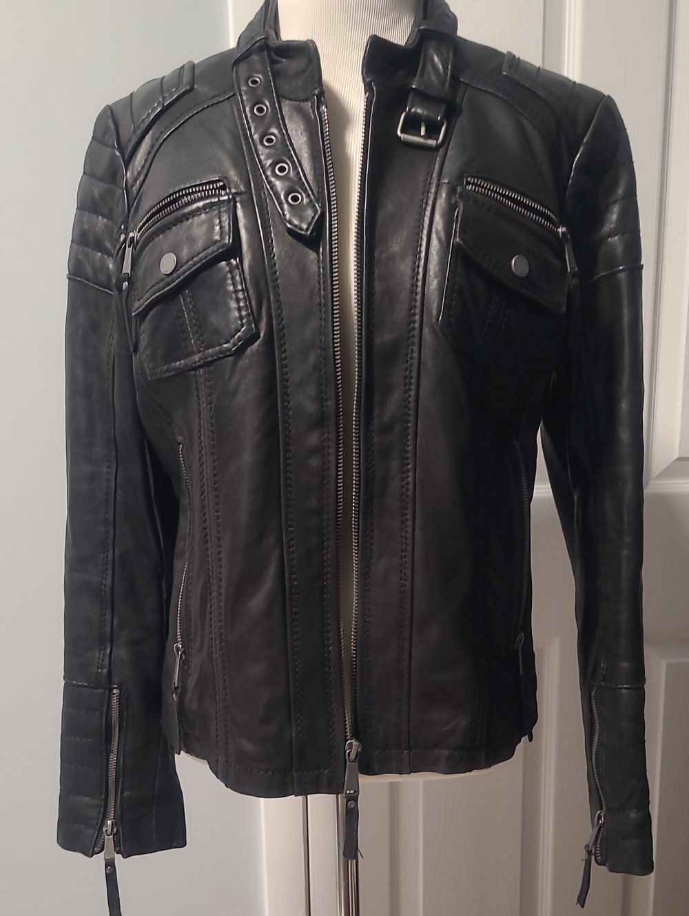 Michael Kors Womans Leather Jacket